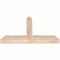 Ekena Millwork Portland Smooth Timber Gable Bracket, Douglas Fir, 36"W x 21"H x 3 1/2"D x 3 1/2"F, 14/12 Pitch GBW036X21X0404POR00SDF - alternate 5